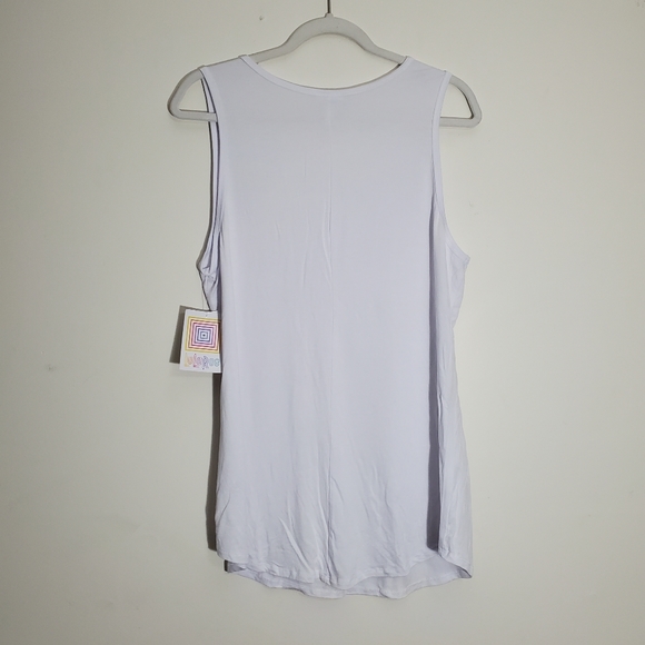 Lularoe Tank Top Size 3XL White Basic Layers NEW - Picture 2 of 4